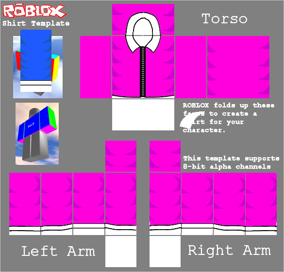 Download Pink Roblox Shirt Template | Free Robux Gift Cards No ...