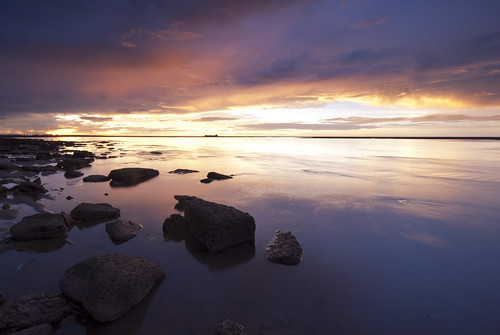 Port Hedland Sunset by www.msheridanphotography.com, You can tell the wet/cyclone season is nearly over - the sea is so calm all of a sudden!sunset sea s