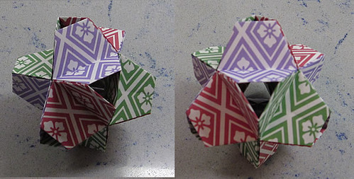 Twelve Little Turtles | Assembly of 12 
 Truncated Stellated Octahedron