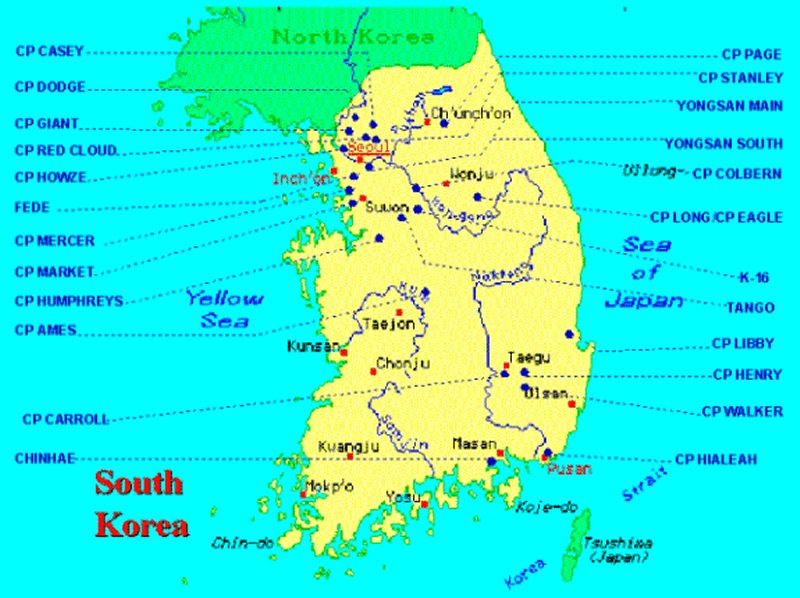 Korea Map Where They Used To Be Bob Flickr