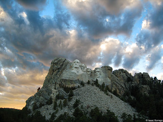 Mount Rushmore Sunset - South Dakota