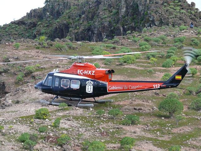 EC-HXZ Bell 412 Serial 33106 Search and Rescue 4