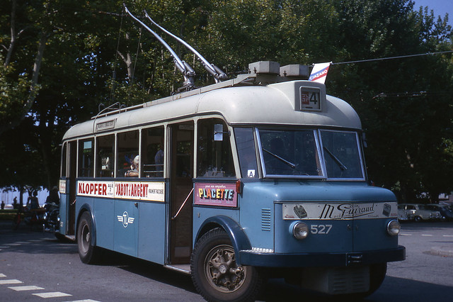 JHM-1964-0559 - Suisse, Lausanne, trolleybus
