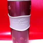 2011年櫻花杯 保溫杯（紅紫色）