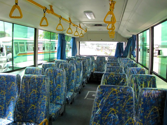 BUS 051 interior seating