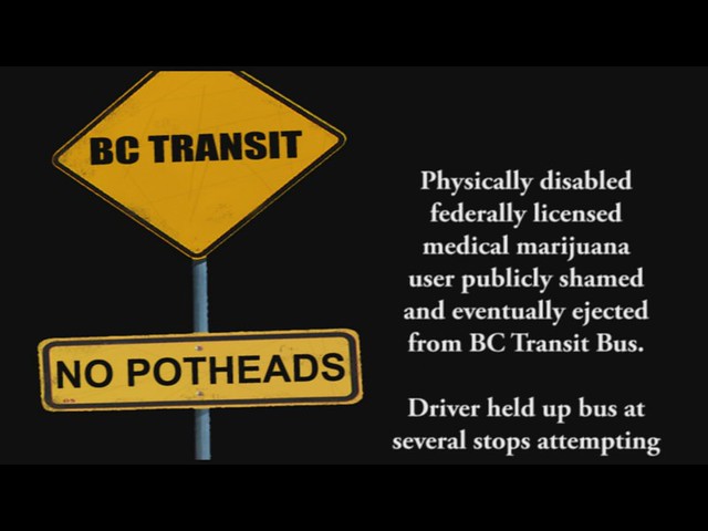 Marijuana Madness on BC Transit