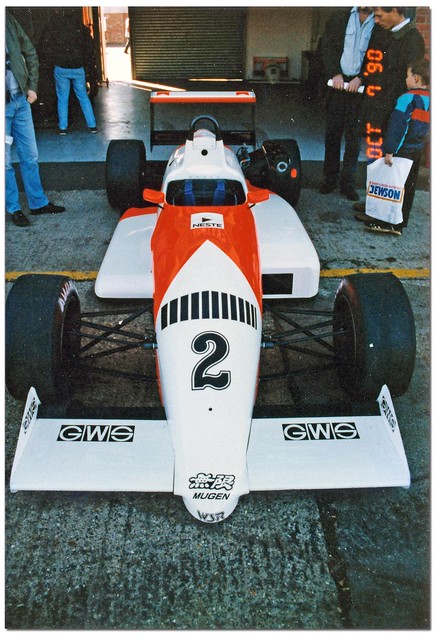 Mika Häkkinen. West Surrey Racing Ralt Honda RT34 F3. British F3 Championship Silverstone 1990.