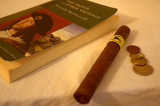 The prince + Cuban cigarette