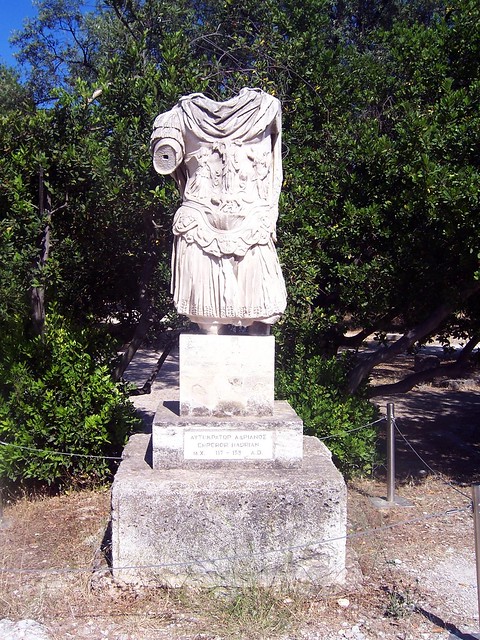 Statue of Hadrian, Ancient Agora of Athens