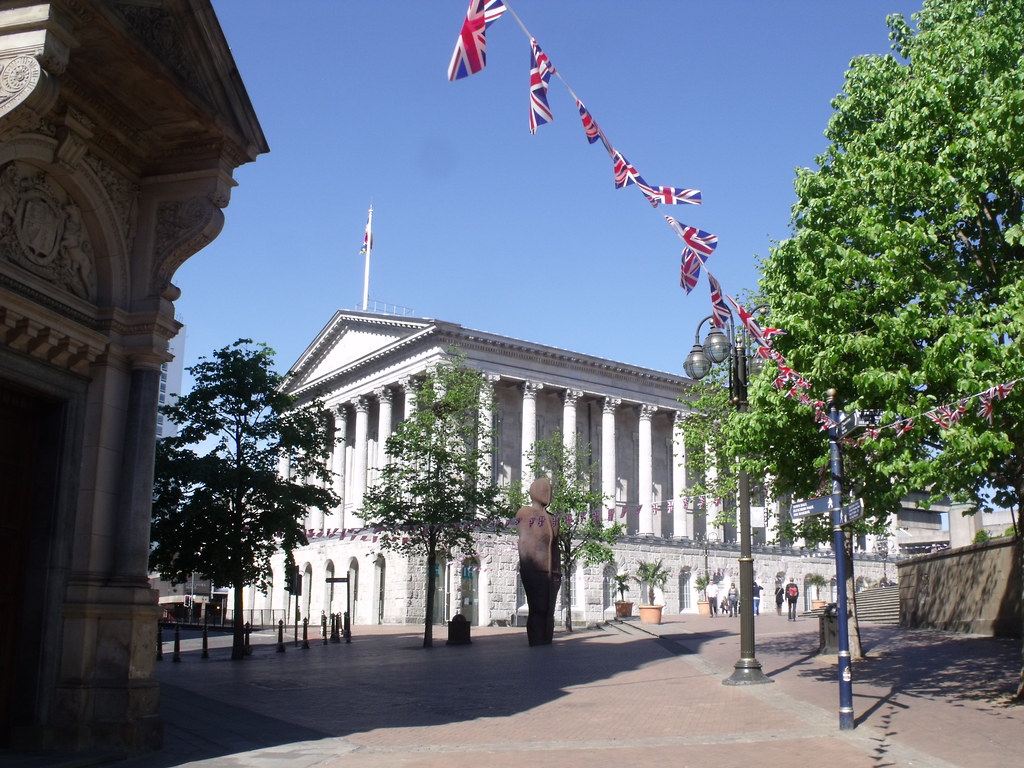 Birmingham Town Hall, Victoria Square | Victoria Square - se… | Flickr