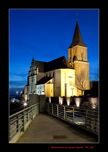 68/365 Martinikirche in Emmerich von der Rheinpromenade aus gesehen