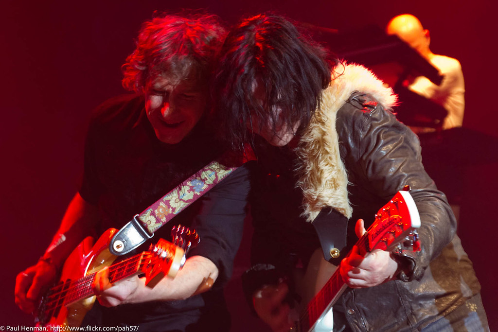 Pete and h rocking out by Paul Henman