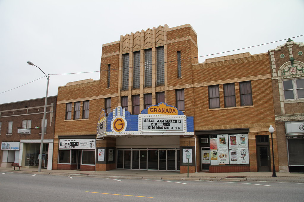 Mt Vernon IL, Mt Vernon Illinois, Granada Theater, Movie T… | Flickr
