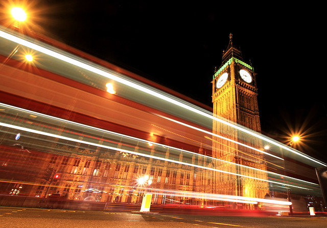 London's Parliament Lights