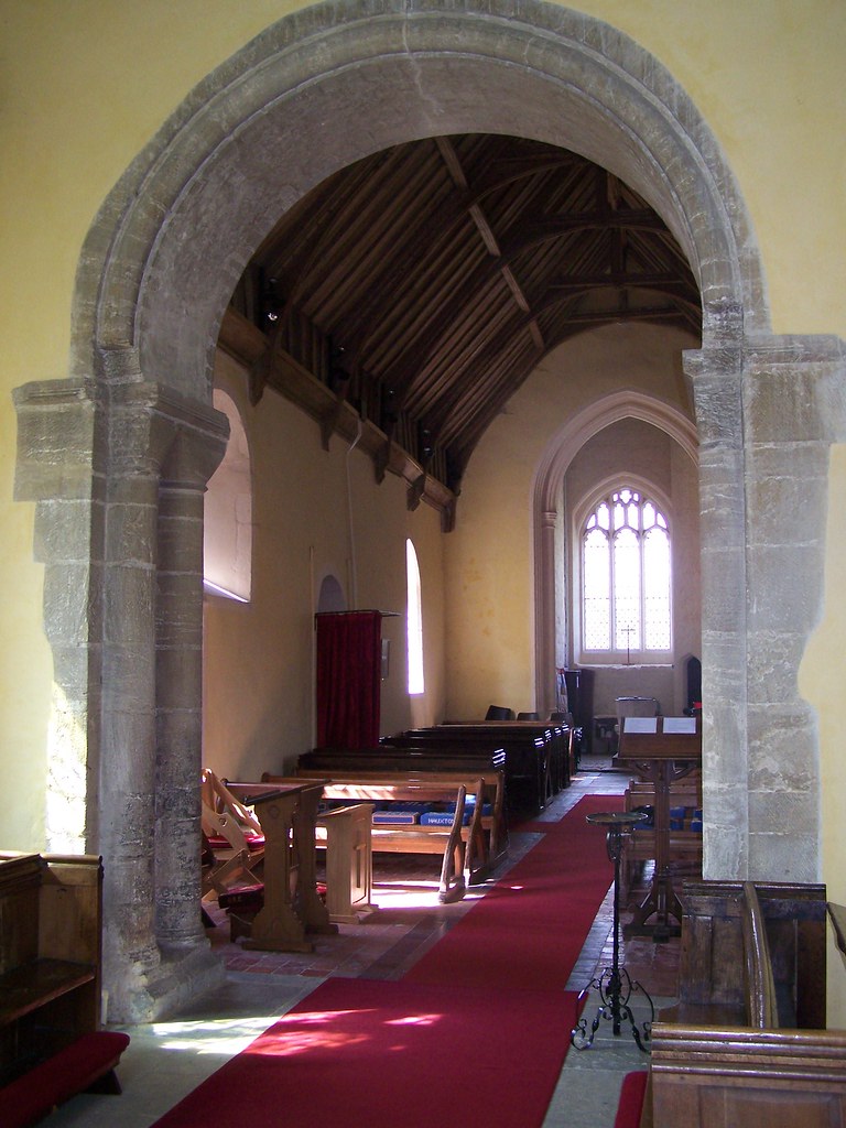 Cambridgeshire, Hauxton | looking west through c1109 chancel… | Flickr