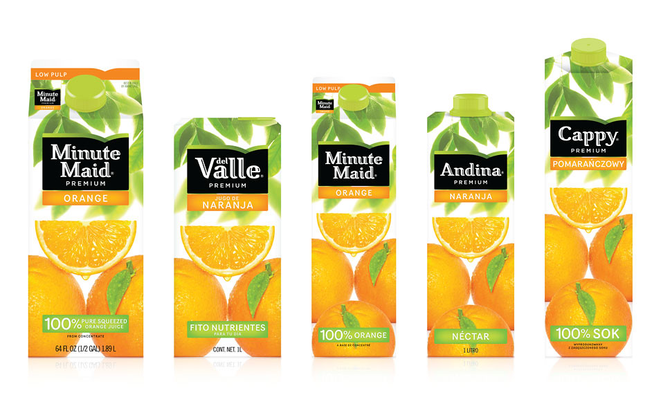 Minute Maid Orange Juice Carton Packaging For Various Glob Flickr