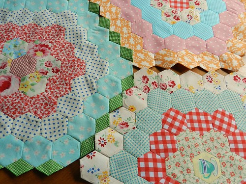 WIP - Grandmother's Flower Garden | by Mary @ Molly Flanders