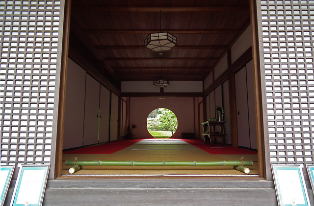 Zen Round Window at Meigetsu-in Temple, Kamakura (2011)