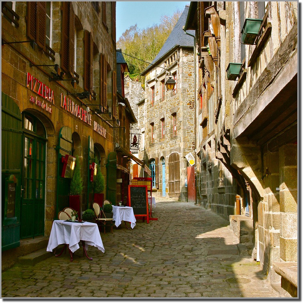 Rue du petit fort - Dinan - Bretagne