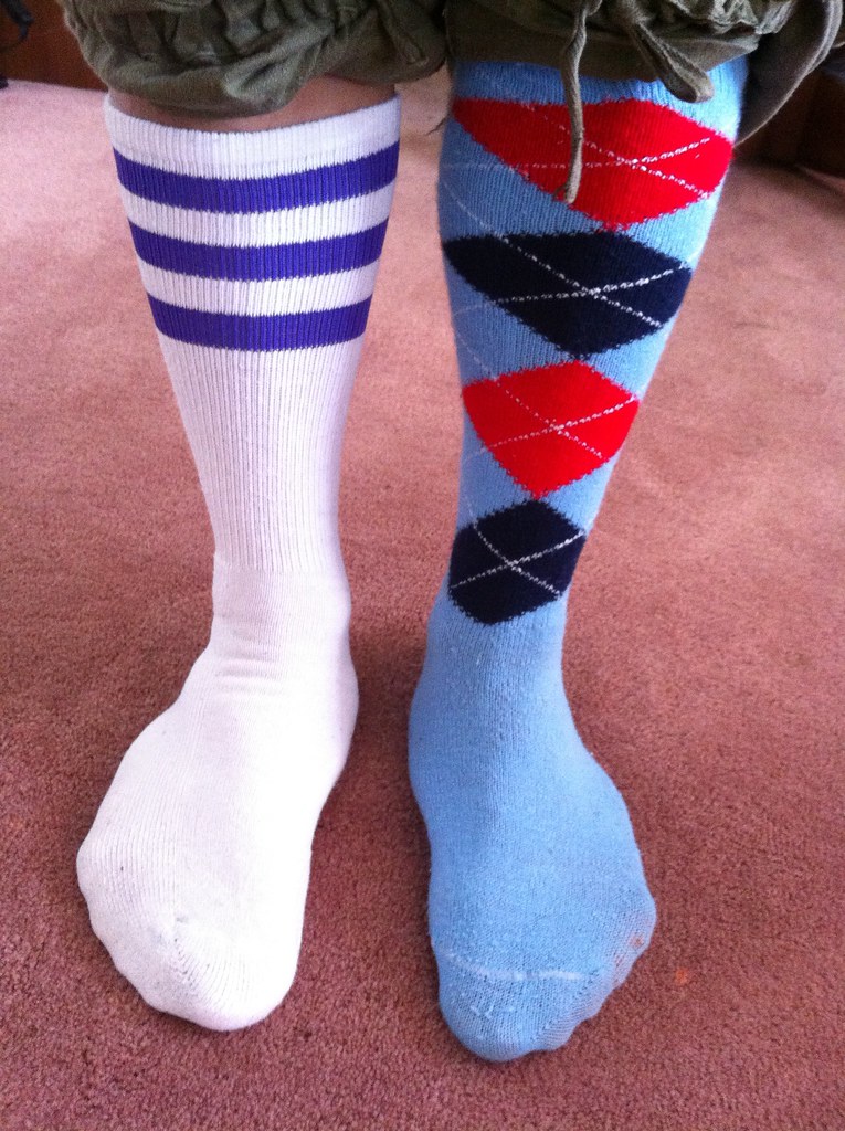 Image result for mismatched socks