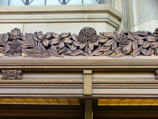 Beautiful Library Millwork