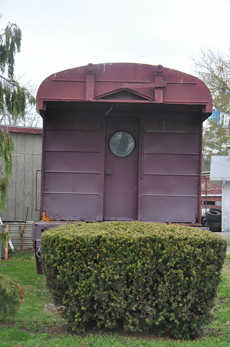 Milwaukee Road Coach 612, ex-524. End View, road peru restaurant coach indiana milwaukee siding hiawatha