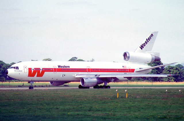 Western Airlines DC-10-30; N821L, August 1981