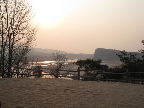 sunset village folk korea nakdong hahoemal hahwaemal