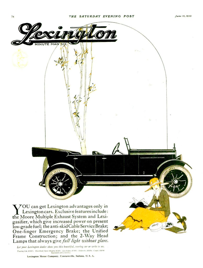 1920 Lexington Minute Man Six Touring Car | Alden Jewell | Flickr