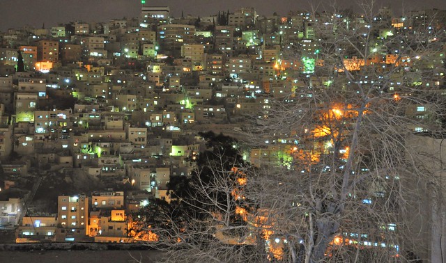 Amman by night.