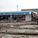 Destroyed Lawson Station Core of Tsunami Ishinomaki Higashi Matsushima Yamoto Disaster Japan Earthquake Tsunami Miyagi 2011