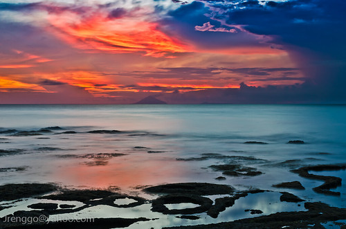 sunset coral krakatoa nikon indonesia d7000 paysage