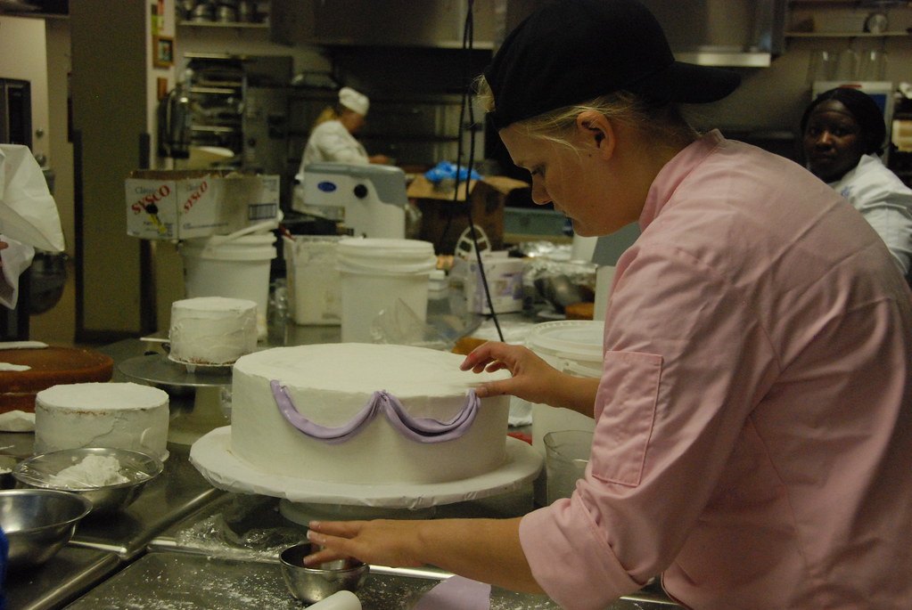 Working Class Cake Culinary students at work: Wedding Cakes | Culinary students… | Flickr