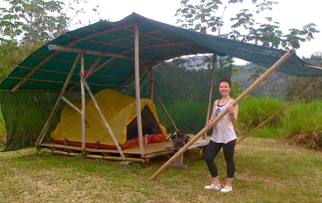 Simple camp. Camping Life.