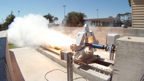 Rocket Test Fire