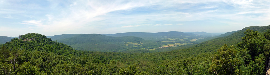 Sam's Throne and West Valley Panorama. Photo by Granger Meador; (CC BY-NC 2.0)