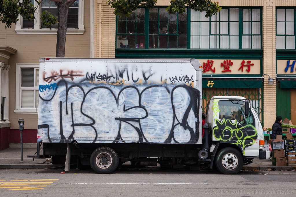 Street Parking: Graffiti Truck