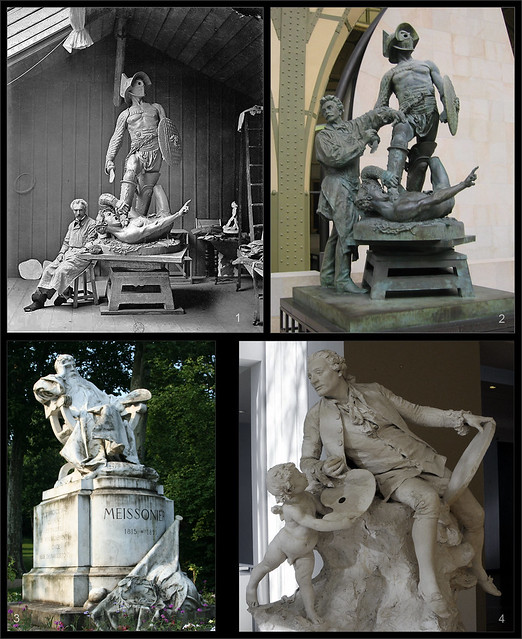 Imagen 22. Monumentos de los Jardines del Louvre