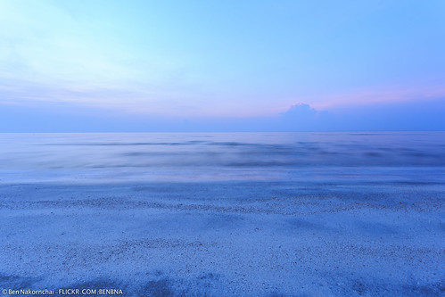 morning sea beach sunrise canon thailand sand 1740 6d prachuapkhirikhan samphraya