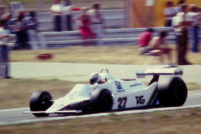 Alan Jones - Williams FW07 - at Hockenheim,  German GP 1979