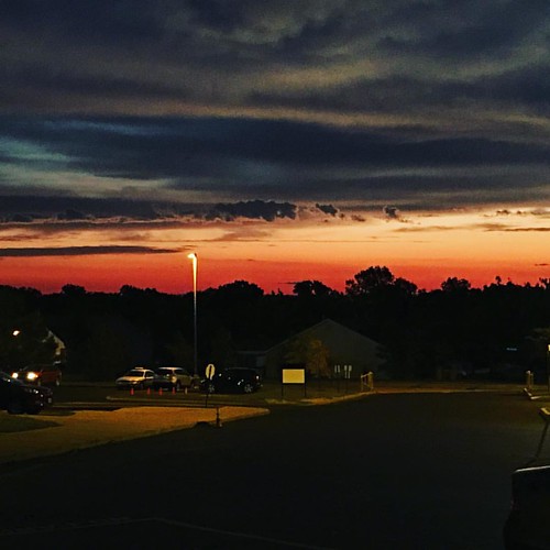 This was before the sun really rose. I heard I missed an awesome sunrise and rainbow this morning! by Nanna J, instagramapp square squareformat iphoneography uploaded:by=instagram clarendon