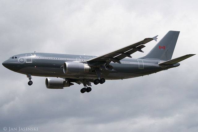 Canada - Air Force | Airbus A310-304F (CC-150) | 15001 | CYOW (Prince William & Kate Arrival Canada)