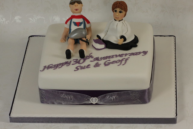 30th Wedding Anniversary Cake
