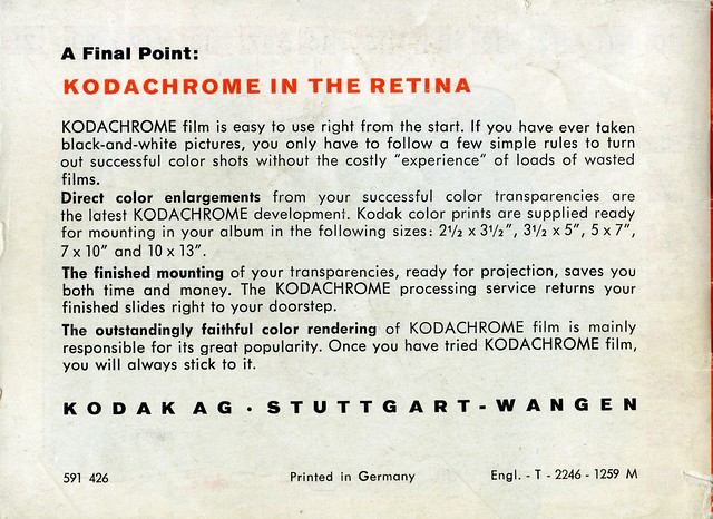 Kodak Retina IIIC - Instructions For Use - Page 48
