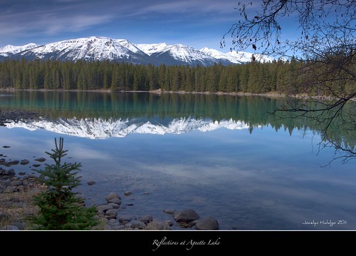 Reflections at Lake Agnette, Jasper | by Joalhi "Around the World"