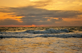 Sunrise over the Ocean