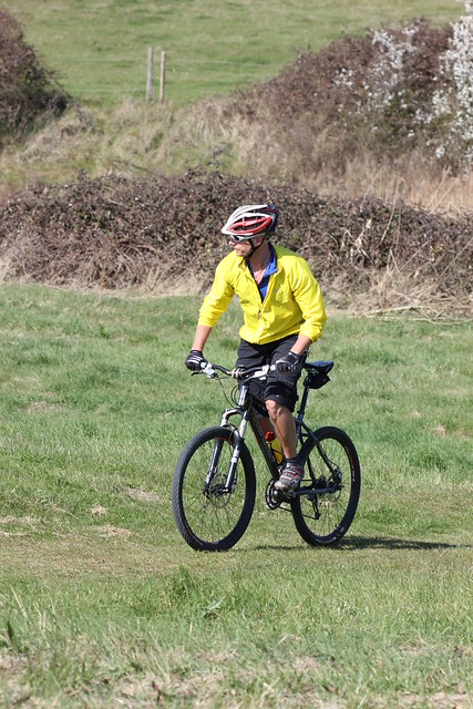 Hadleigh Country Park Cyclist