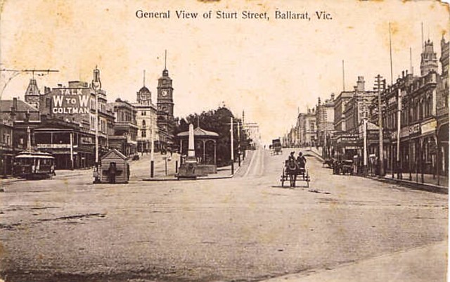 Sturt Street, Ballarat, Victoria - 1907