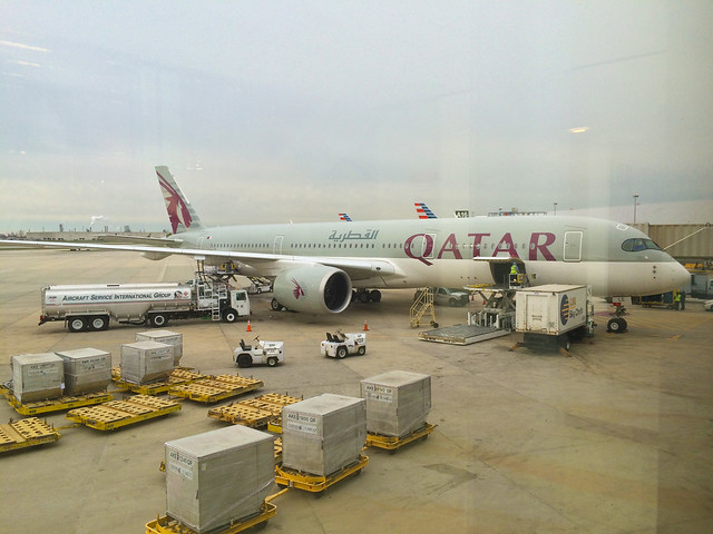 Qatar Airways –  Airbus A350-941 A7-ALE @ Philadelphia