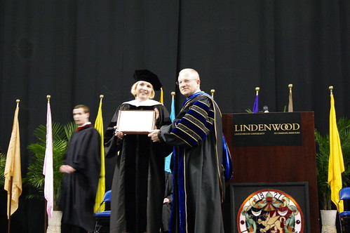 Conferral of Honorary Degree and Commencement Speaker-Kathy Osborn and President Jim Evans